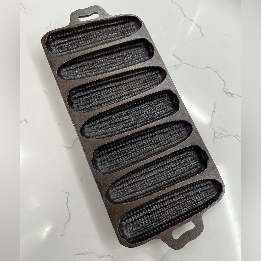 Vintage BSR Cast Iron Cornbread Pan